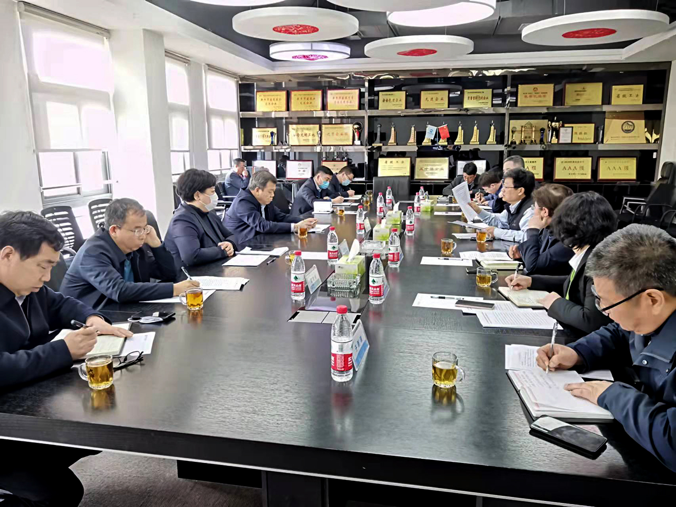 新乡市人大副主任、高新区党工委书记翟洪凯到华体会体育(中国)HTH·官方网站调研